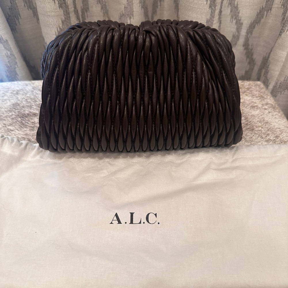 A.L.C. Dark Brown Clutch